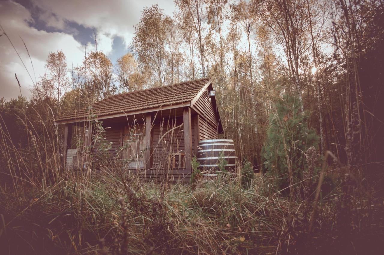 Dworek Ogrodniki: Rustic Retreat with Pool, Sauna, and Lakeside Charm Tuczna Exterior photo